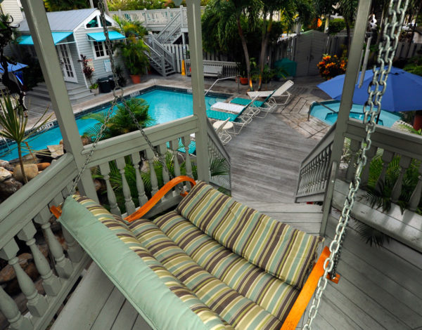 Eden House Hotel Porch Swing - Key West